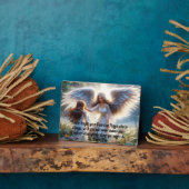 忘れないで あなたの守護天使のプレート フォトプラーク (側面)