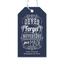 忘れないで 退職パーティーの記念品