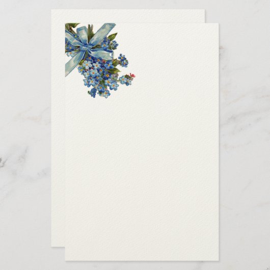 忘れない 便箋 (正面/裏面)