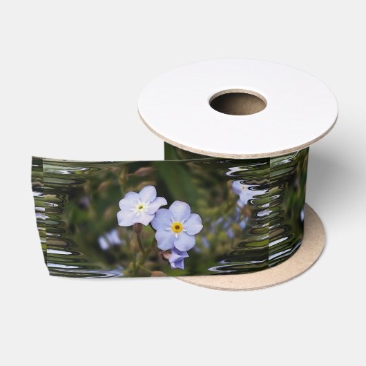 忘れは私は花を サテンリボン (リール)
