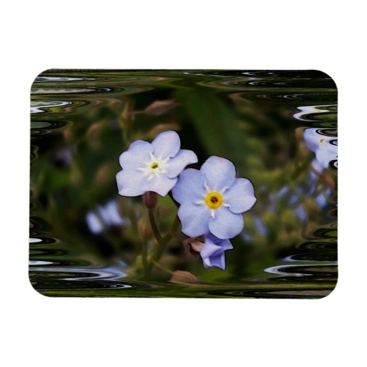 忘れは私は花を マグネット (横)