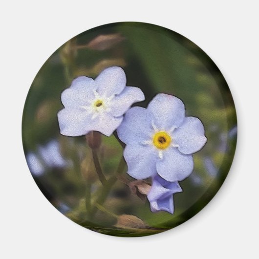 忘れは私は花を マグネット (正面)
