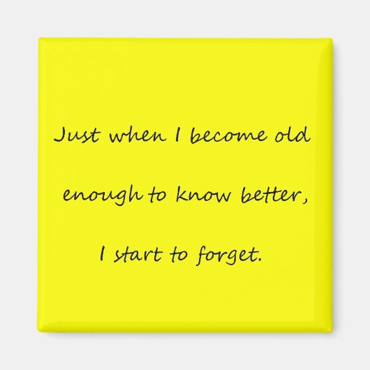 忘れやすい磁石 マグネット (正面)