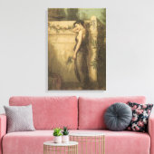 忘れられたわけではないが消えた (ジョン・ウィリアム・ウォーターハウス) キャンバスプリント (インサイチュ (リビング))