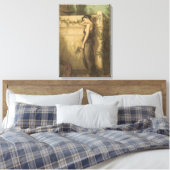 忘れられたわけではないが消えた (ジョン・ウィリアム・ウォーターハウス) キャンバスプリント (インサイチュ (寝室))