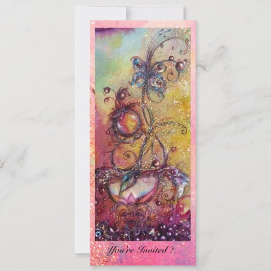 忘れられた影の庭園,魔法のバタフライプラント 招待状 (正面)