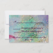 忘れられた影の庭 / 魔法の蝶の招待状 出欠カード (正面)