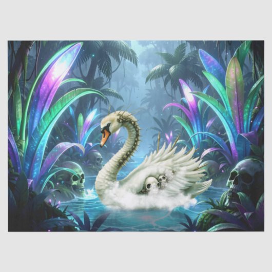 忘れられた水の白鳥 薄葉紙 (正面)