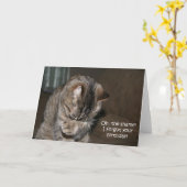 忘れられた誕生日 カード (黄色い花)