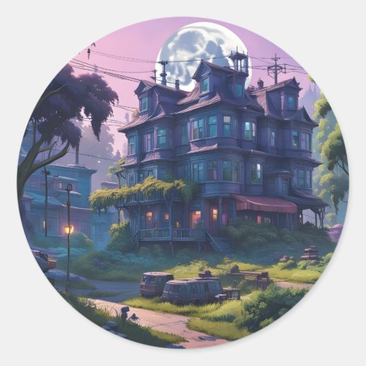 忘れられた邸宅 -  ラウンドシール (正面)