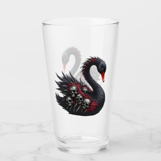 忘れられた魂の白鳥 タンブラーグラス (正面)