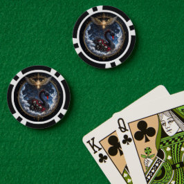 忘れられた魂の白鳥 ポーカーチップ