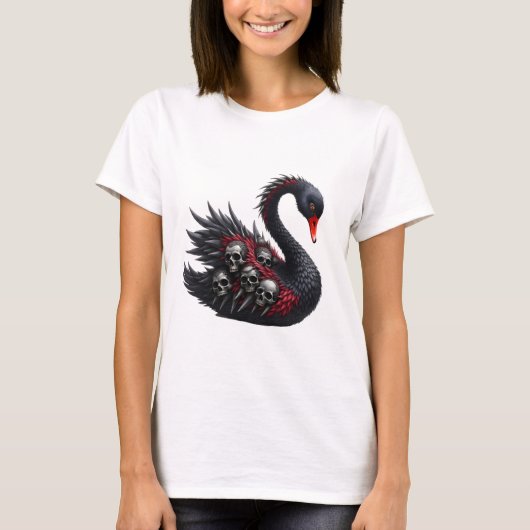 忘れられた魂の白鳥 Tシャツ (正面)