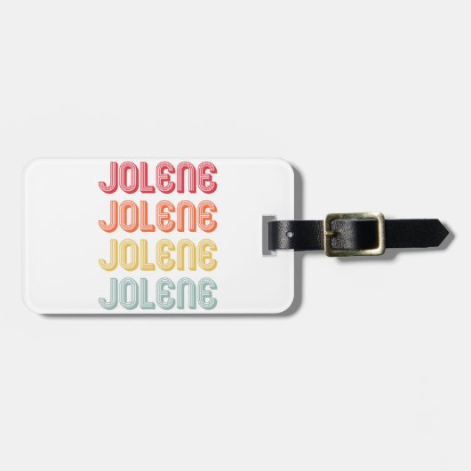 忘れられないロードトリップの冒険に乗り出す ラゲッジタグ (正面横)