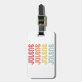 忘れられないロードトリップの冒険に乗り出す ラゲッジタグ (正面縦)