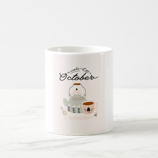 忘れられない十月に コーヒーマグカップ