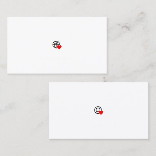 忘れられない名刺! 名刺 (正面/裏面)