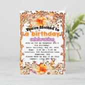 忘れられない喜び:誕生日カード子供へ! 招待状 (スタンド正面)