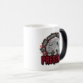 忘れられない存在感ハロウィンムーンアート モーフィングマグカップ (正面右)