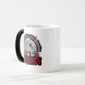 忘れられない存在感ハロウィンムーンアート モーフィングマグカップ (正面左)