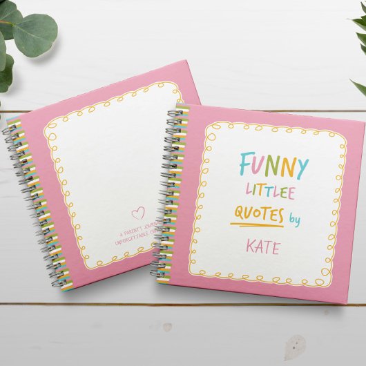 忘れられない小おもしろいさな引用文 ノートブック