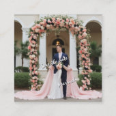 忘れられない思い出の招待状 エンクロージャーカード (裏面)