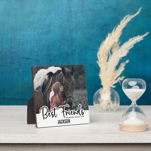 忘れられない親友のペット馬記念 フォトプラーク (インサイチュ)