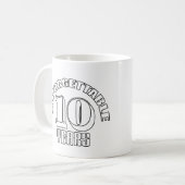 忘れられない10年 コーヒーマグカップ (正面左)