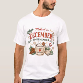 忘れられない12月をクリスマスに Tシャツ