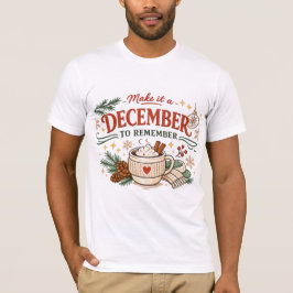 忘れられない12月をクリスマスに Tシャツ
