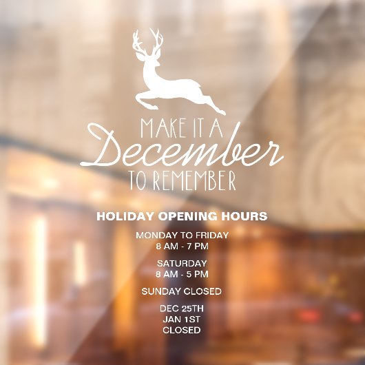 忘れられない12月を、クリスマス ウィンドウサイン (シート2)