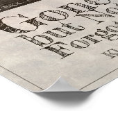 忘れられない - ヴィンテージ ポスター (角)