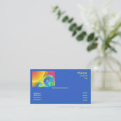 忘れられない"名刺のテンプレート 名刺 (スタンド正面)