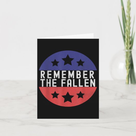 忘れられない fallen _ 記念日 カード (正面)