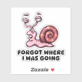 忘れカタツムリ行く場所 シール