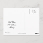 忘れキリスト教子供部屋韻フローラ ポストカード (裏面)