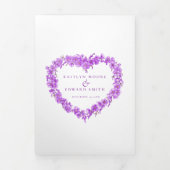 忘れハートリース結婚芸術 三つ折りプログラム (カバー)