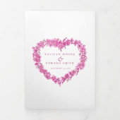 忘れハートリース結婚芸術 三つ折りプログラム (カバー)