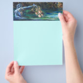 忘れバラ戦の騎士、金と悪魔 チラシ (手)