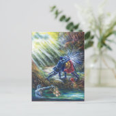 忘れバラ戦の騎士、金と悪魔 ポストカード (スタンド正面)