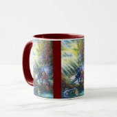 忘れバラ戦の騎士、金と悪魔 マグカップ (正面左)