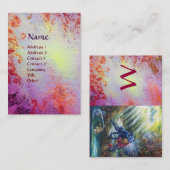 忘れバラ戦騎士、金、悪魔のピンク 名刺 (正面/裏面)