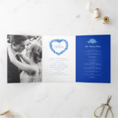 忘れフローラハートリースアー結婚ト 三つ折りプログラム (内部)