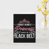 忘れプリンセスでは黒帯か カード (黄色い花)