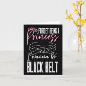 忘れプリンセスでは黒帯か カード (黄色い花)