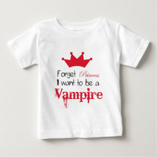 忘れプリンセスは私が吸血鬼になりたい ベビーTシャツ