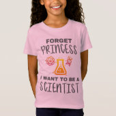 忘れプリンセスは若い科学者になりたい Tシャツ (正面)