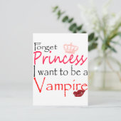 忘れプリンセス私は吸血鬼になりたい ポストカード (スタンド正面)