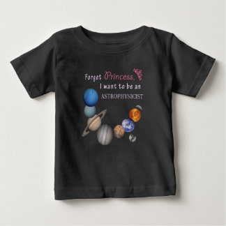 忘れプリンセス – 天体物理学者 ベビーTシャツ