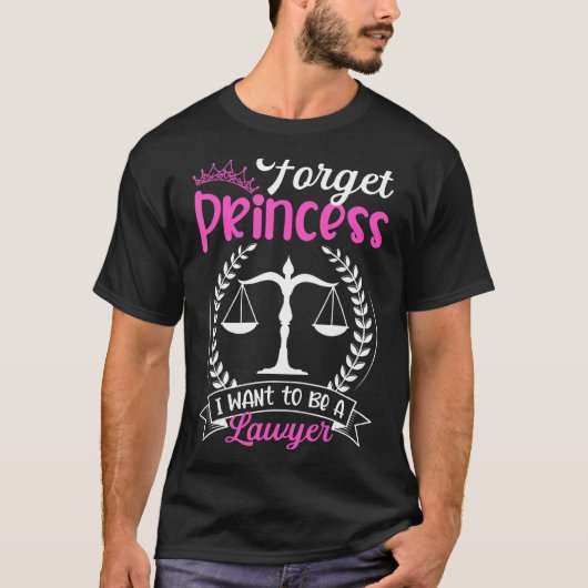 忘れプリンセスG弁護士になりたい Tシャツ (正面)